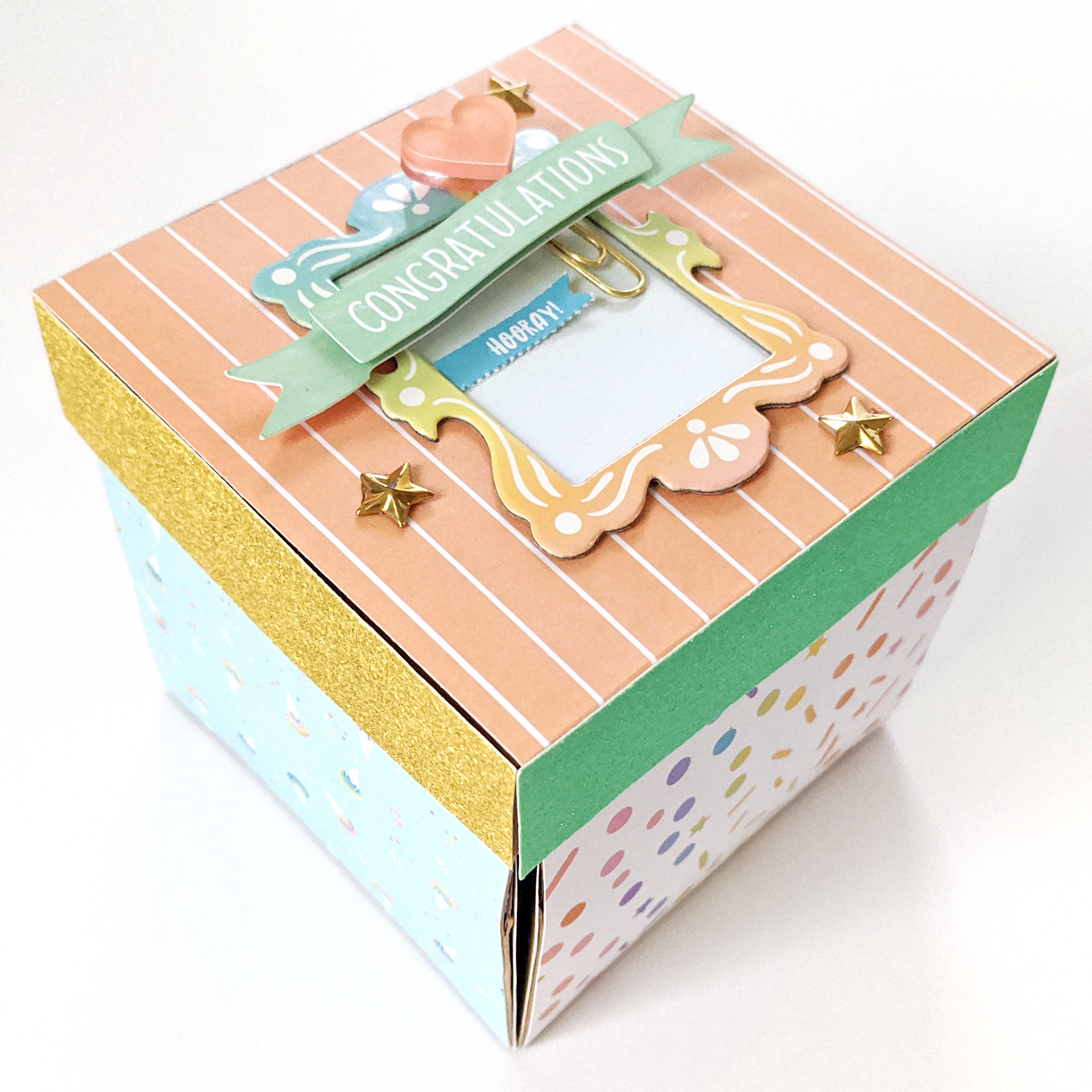 Michaels Small Explosion Box for Fox Paige Taylor Evans