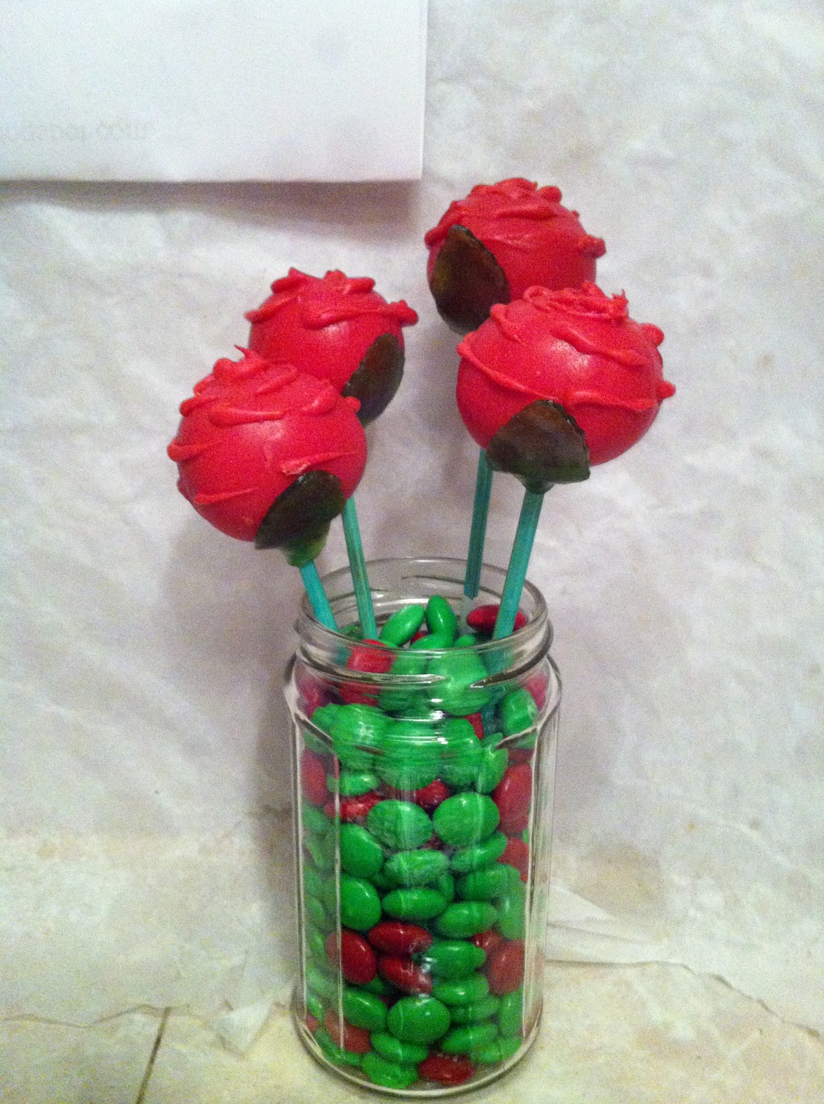 Norma's Sweet Treats Edible Roses Cake Pop Roses or Strawberry Roses