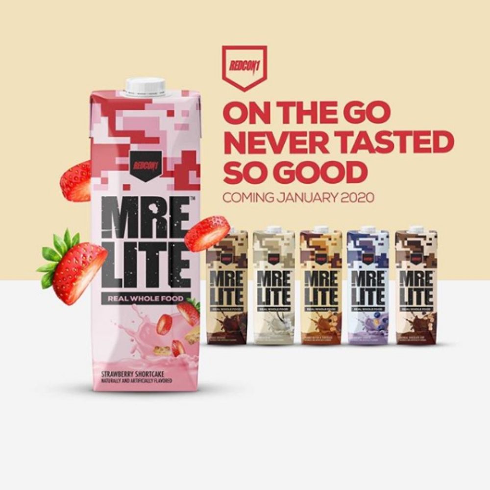 The Supp Plug Redcon1 MRE Lite Ready to Drink (RTD) Protein Shakes