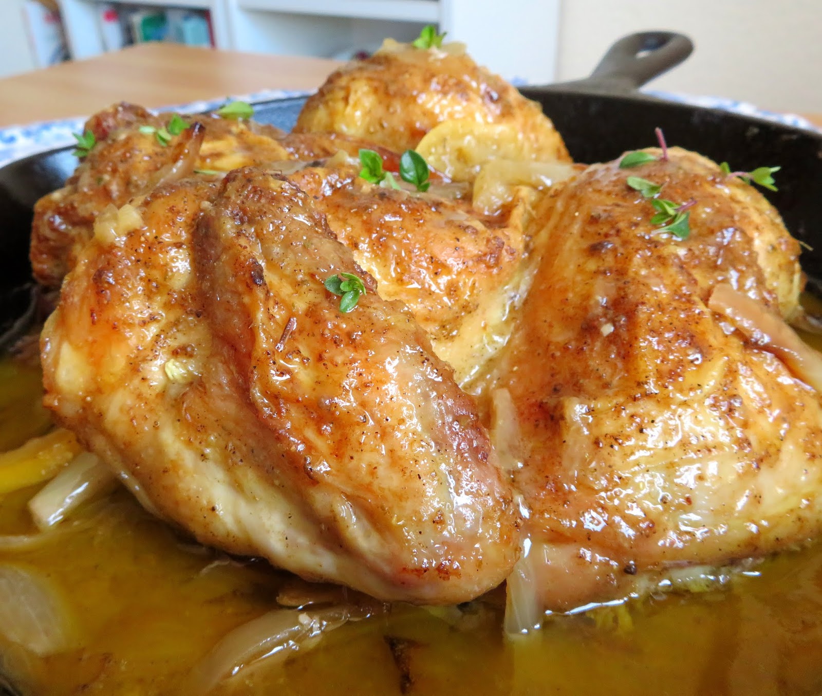 Ina's Skillet Roasted Lemon Chicken The English Kitchen