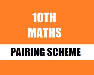 10th Class (Matric Part-2) Pairing Scheme (2019) of Mathematics - TALEEM360