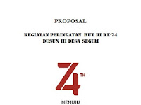 Contoh Proposal Jalan Sehat 17 Agustus