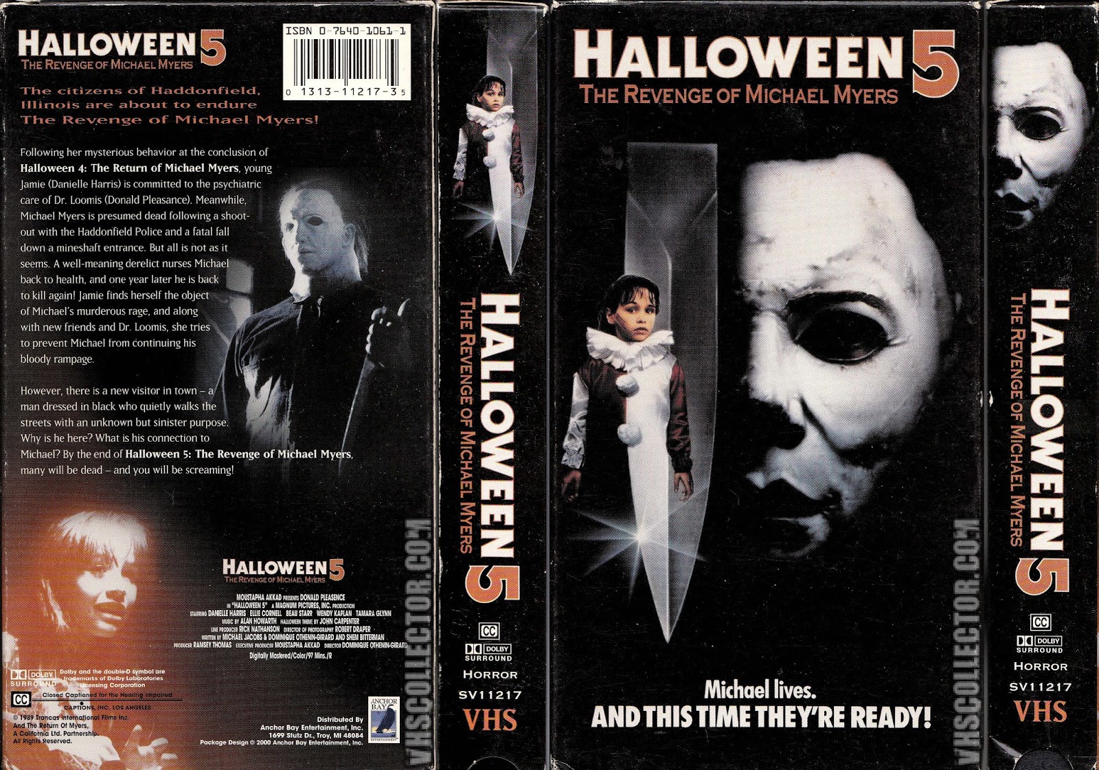 The Horrors of Halloween HALLOWEEN 5 THE REVENGE OF MICHAEL MYERS