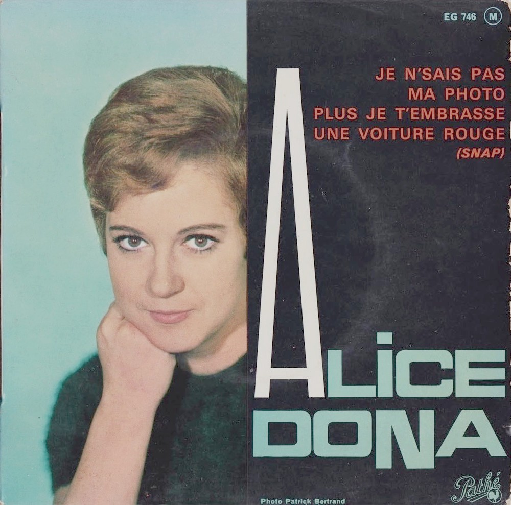 Les EPs français Alice DONA 1964