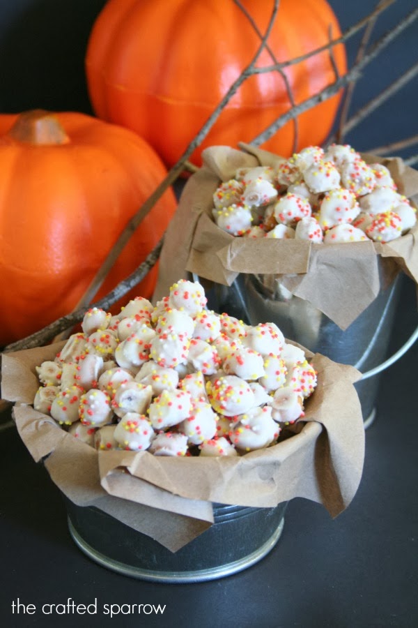 White Chocolate Pretzel Ball Bites The Crafted Sparrow