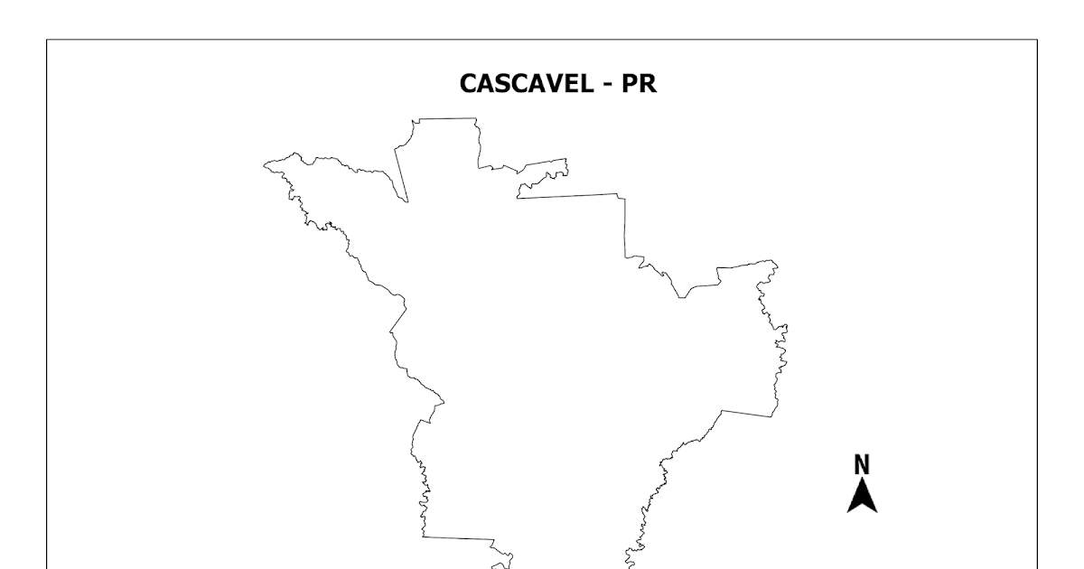 MAPA DE CASCAVEL PR Suporte Geográfico MAPA DE CASCAVEL PR Suporte Geográfico