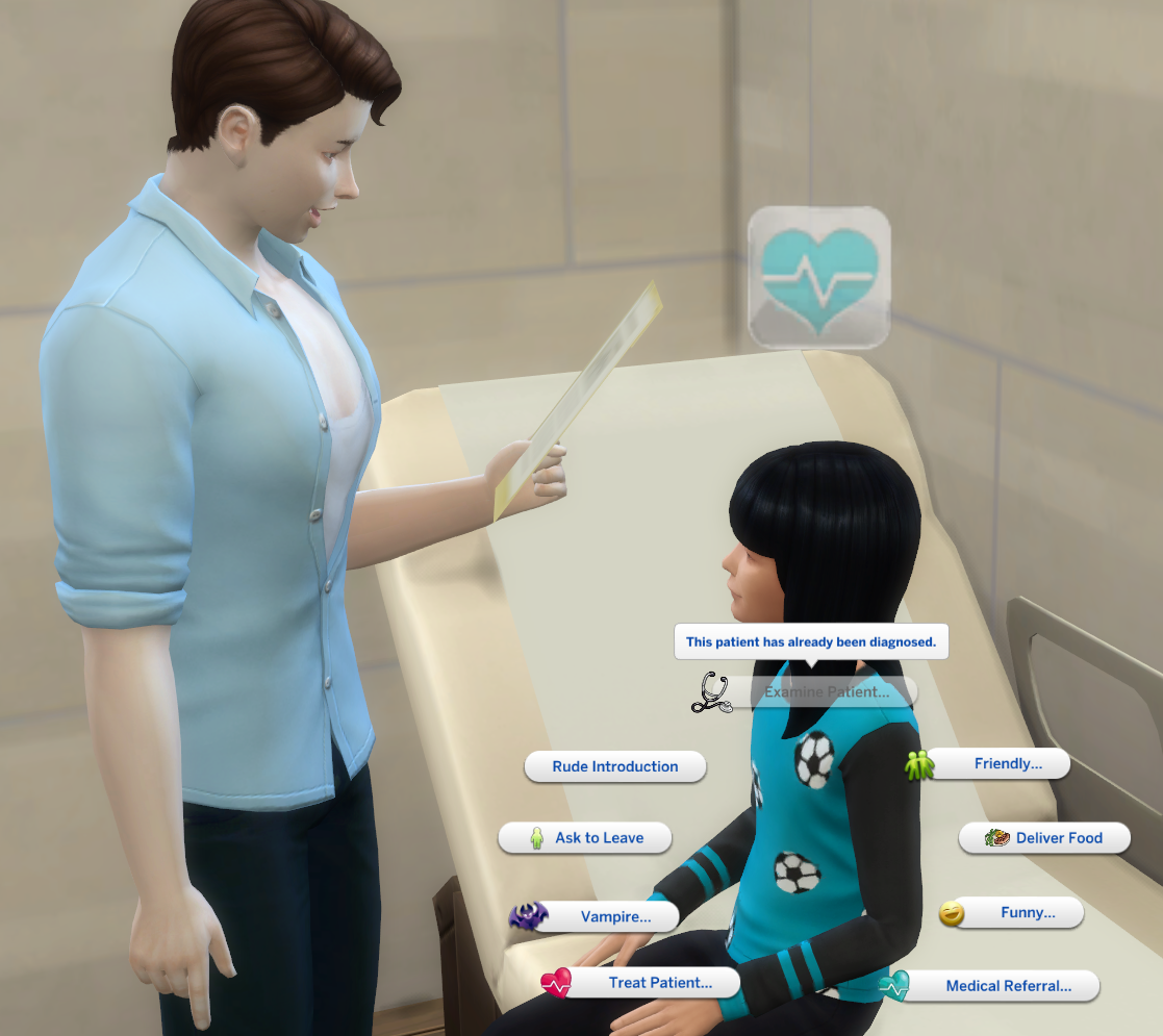 sims 4 get to work doctor diagnosis sims 4 get to work doctor diagnosis