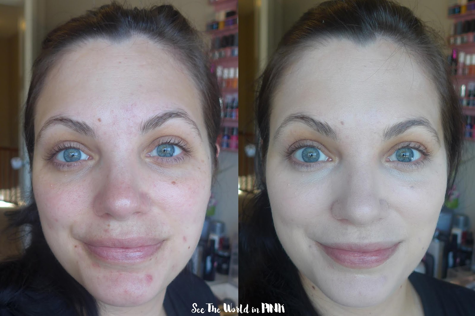 Foundation Showdown - Estee Lauder Double Wear Stay-in-Place Makeup vs. Double Wear Light Soft Matte Hydra Makeup
