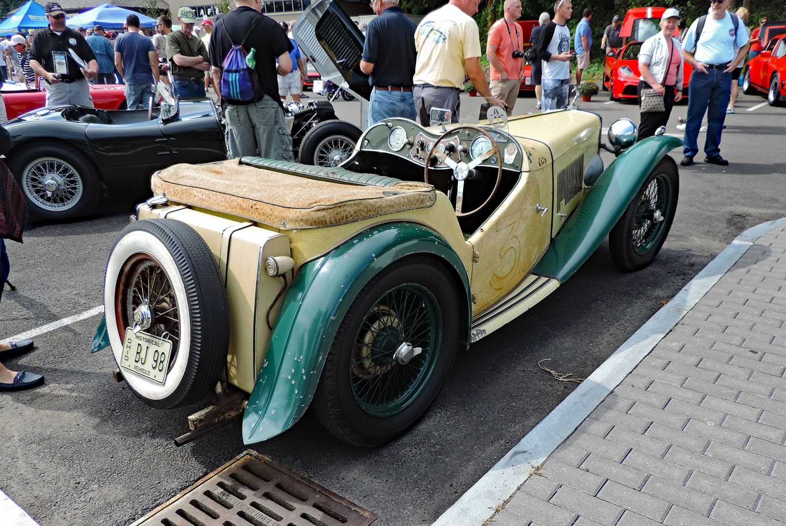 Moore Classic and Fast Automobiles Watkins Glen MGTCs
