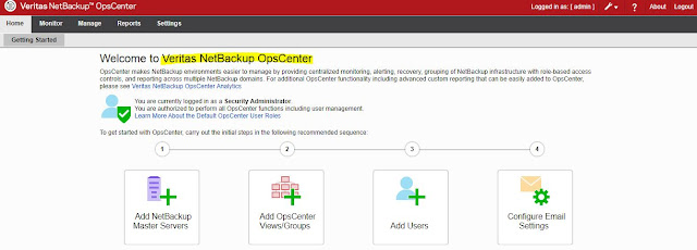 Remote Infrastructure Management: Veritas NetBackup Opscenter 8.1.2 ...