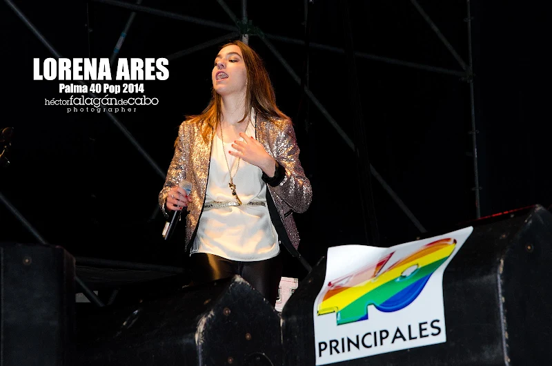 Lorena Ares en el Palma 40 Pop 2014. Héctor Falagán De Cabo | hfilms & photography.