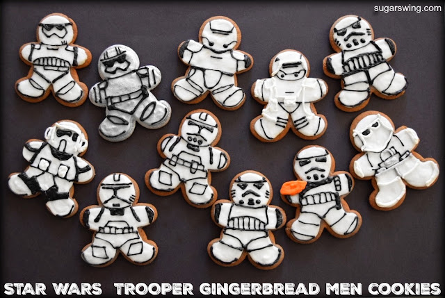 Star Wars Trooper Gingerbread Men Cookies