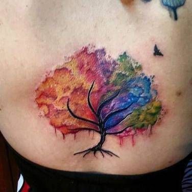 Superb tree of life back tattoo! Just impressive! Tattoos Book: +2500