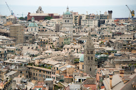 Photo of rooftops in Genoa