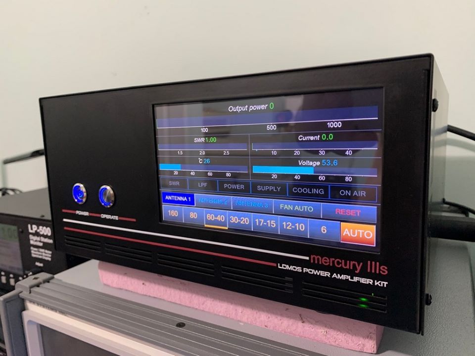 F5IRO Freddy Amplificateur HF MERCURY III