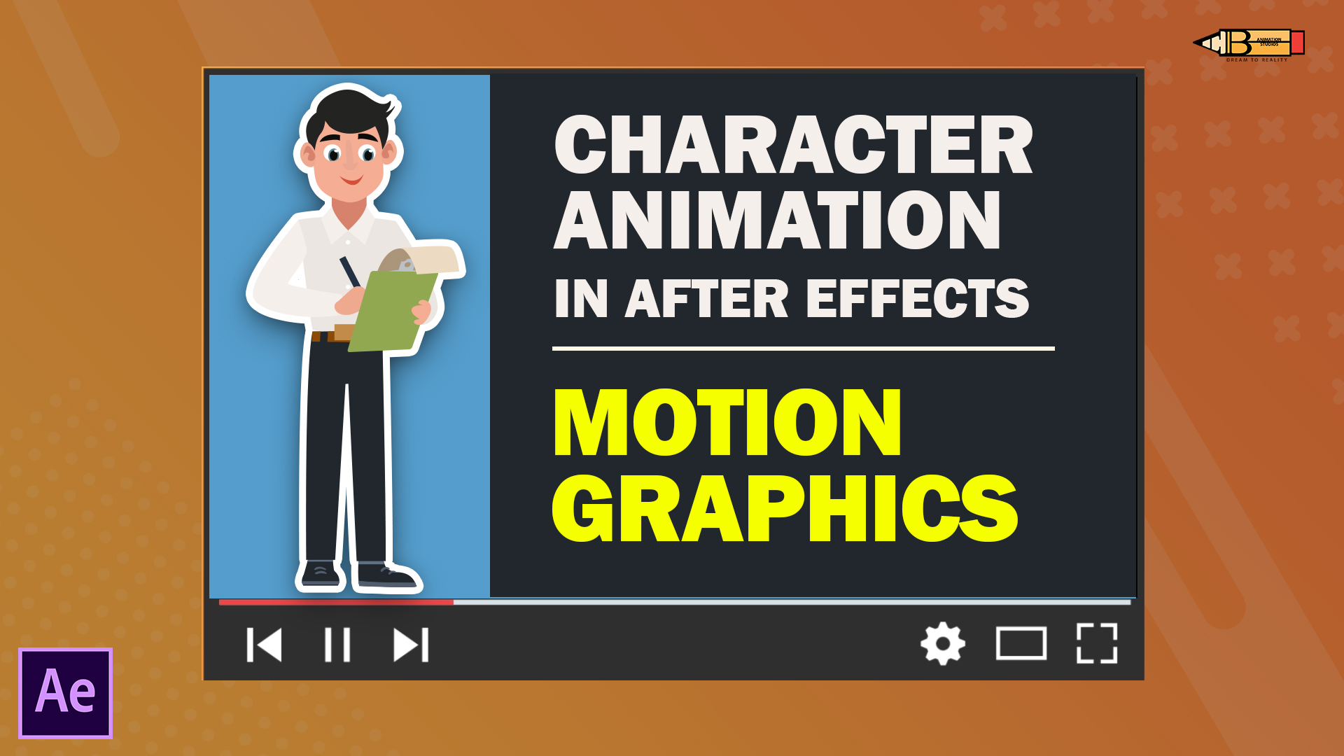 Character animation in After Effects Puppet Tool
