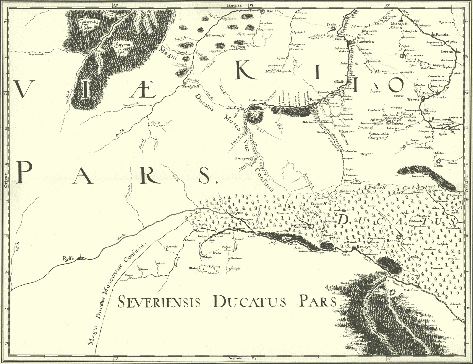 Карта гийома боплана