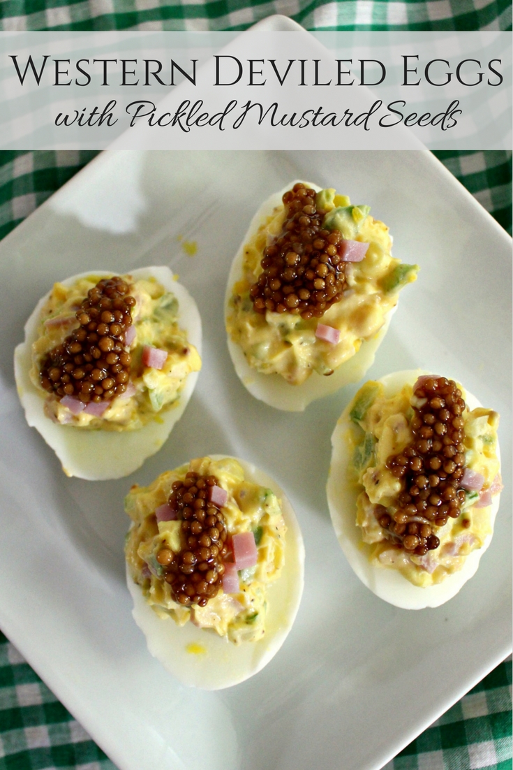 Mary Ellen's Cooking Creations Western Deviled Eggs with Pickled