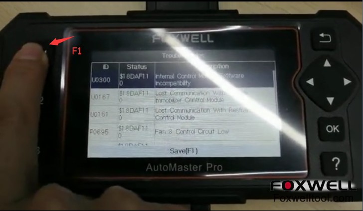 چگونه Doenload یا چاپ گزارش اطلاعات در مورد Foxwell Tools 6