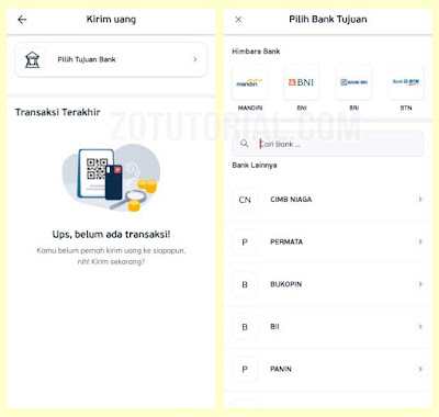 Cara Transfer Saldo LinkAja ke BRI, BNI, Mandiri, BTN terbaru