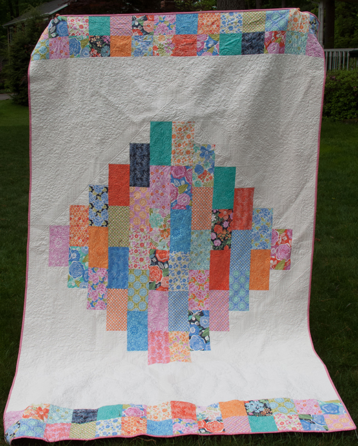 Oculus Quilt designed by Amanda Leins of Mandalei Quilt