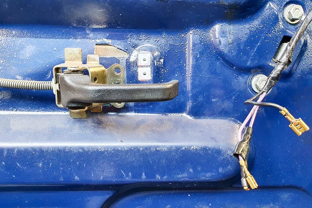 Beans' Triumph TR7 Blog Door lock mechanism woes