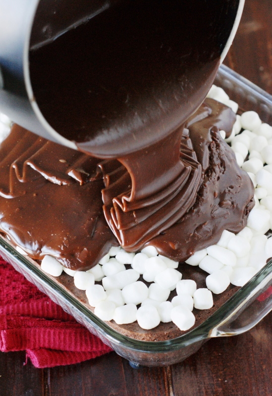 Marshmallow Chocolate Cake - The Kitchen is My Playground