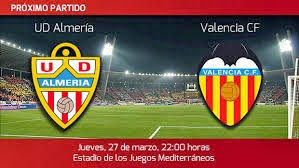 Ver online el Almería - Valencia