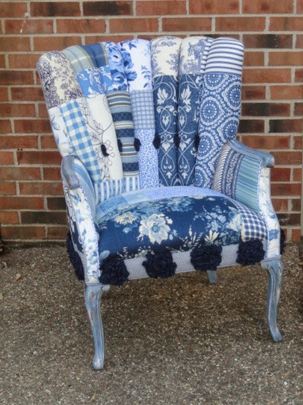 Beautiful Patchwork Chair examples