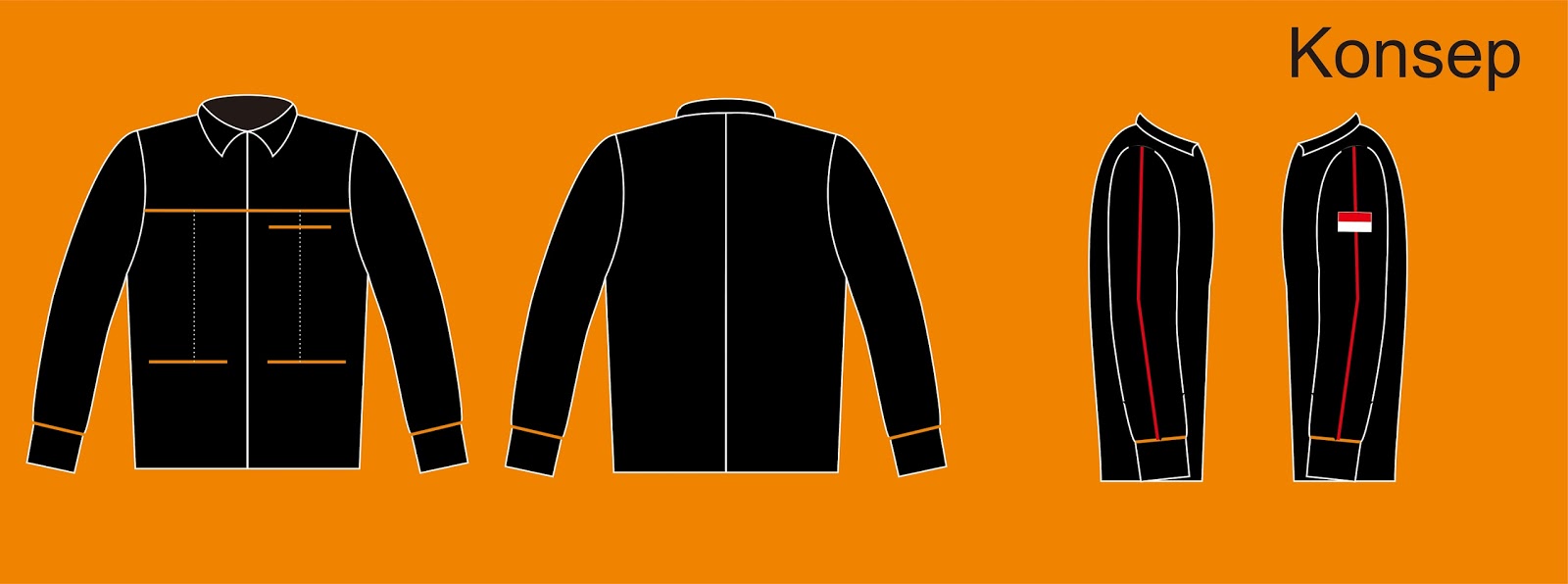 Desain Baju Sinoman 39+ Baju Seragam Batik Karang Taruna