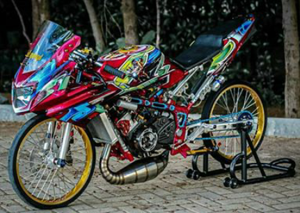 Modifikasi Motor Ninja RR Paling Keren Dan Terbaik 2022 - racing 48
