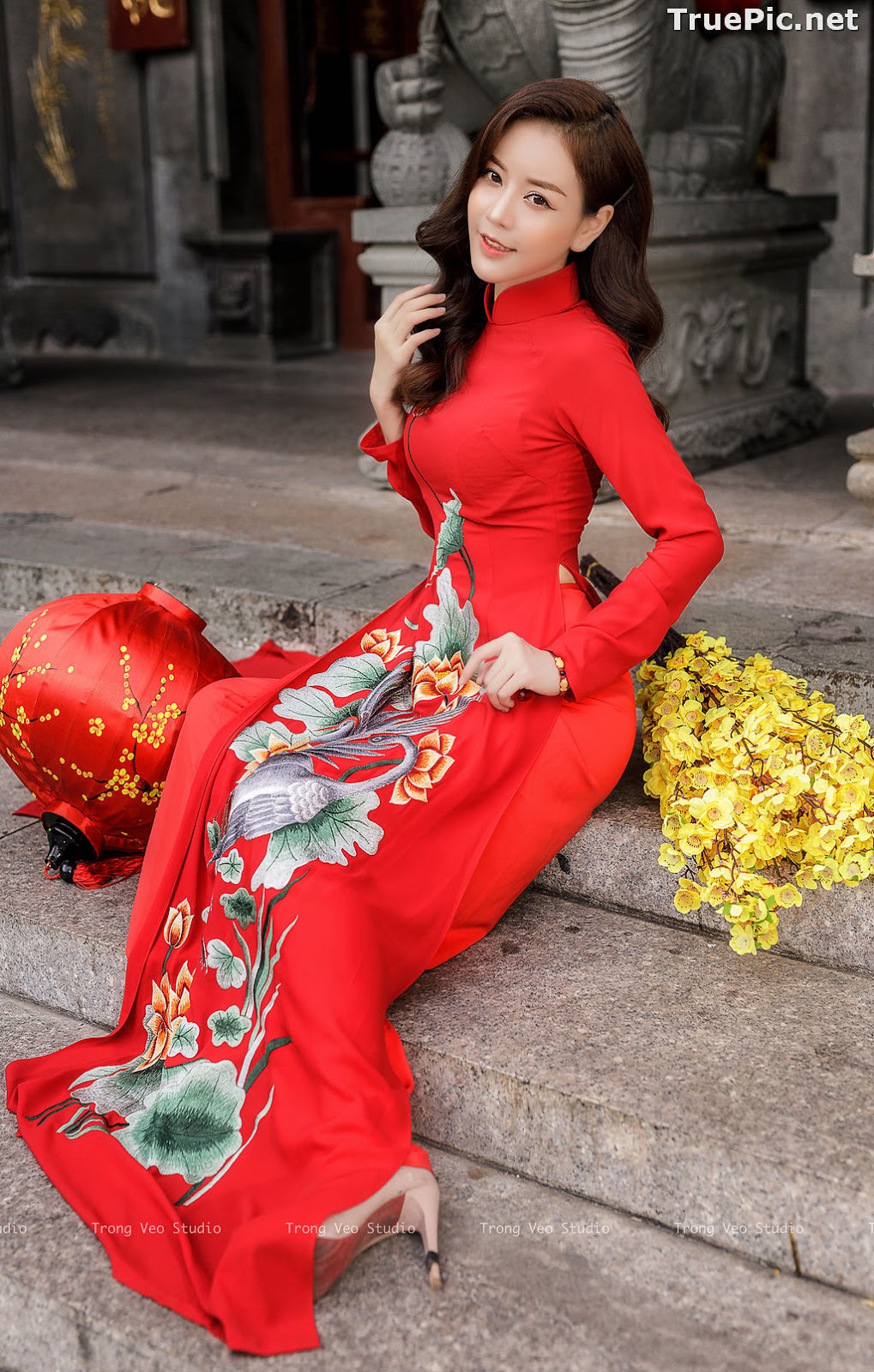 Image The Beauty of Vietnamese Girls with Traditional Dress (Ao Dai) #4 - TruePic.net - Picture-27