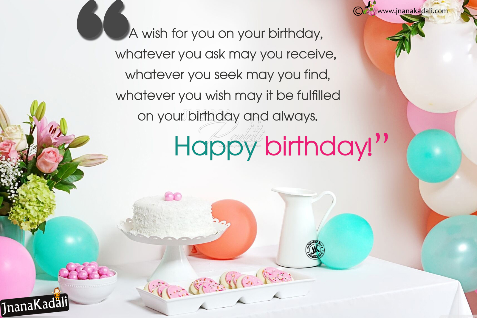 Happy Birthday Greetings in English-Loving Birthday Wishes for A ...