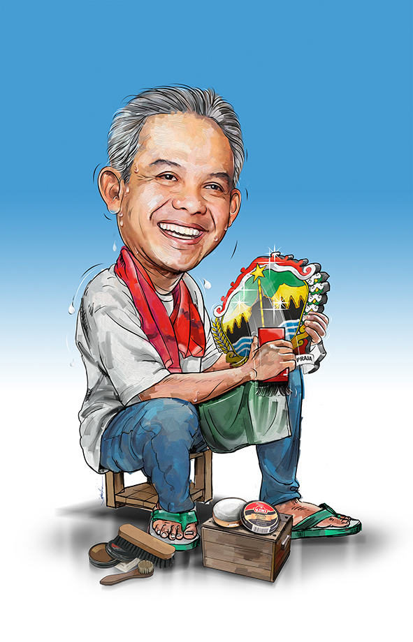 jatmika sketch & drawing: Ganjar Pranowo