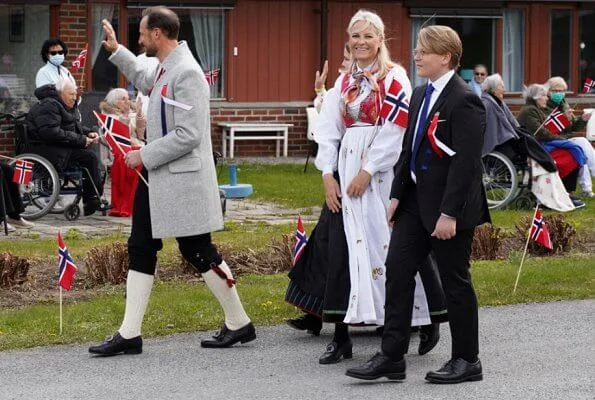 Crown Prince Haakon, Crown Princess Mette-Marit, Princess Ingrid Alexandra and Prince Sverre Magnus