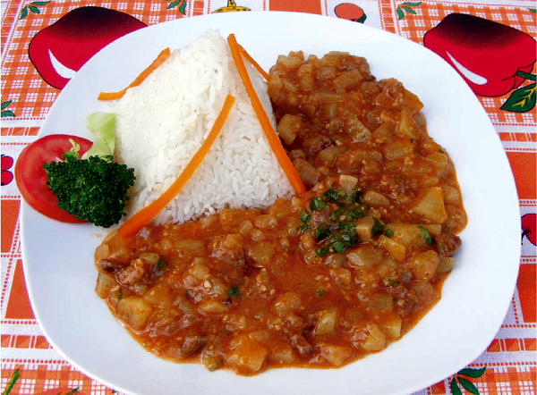 Receta de Patita con Maní Receta de Patita con Maní