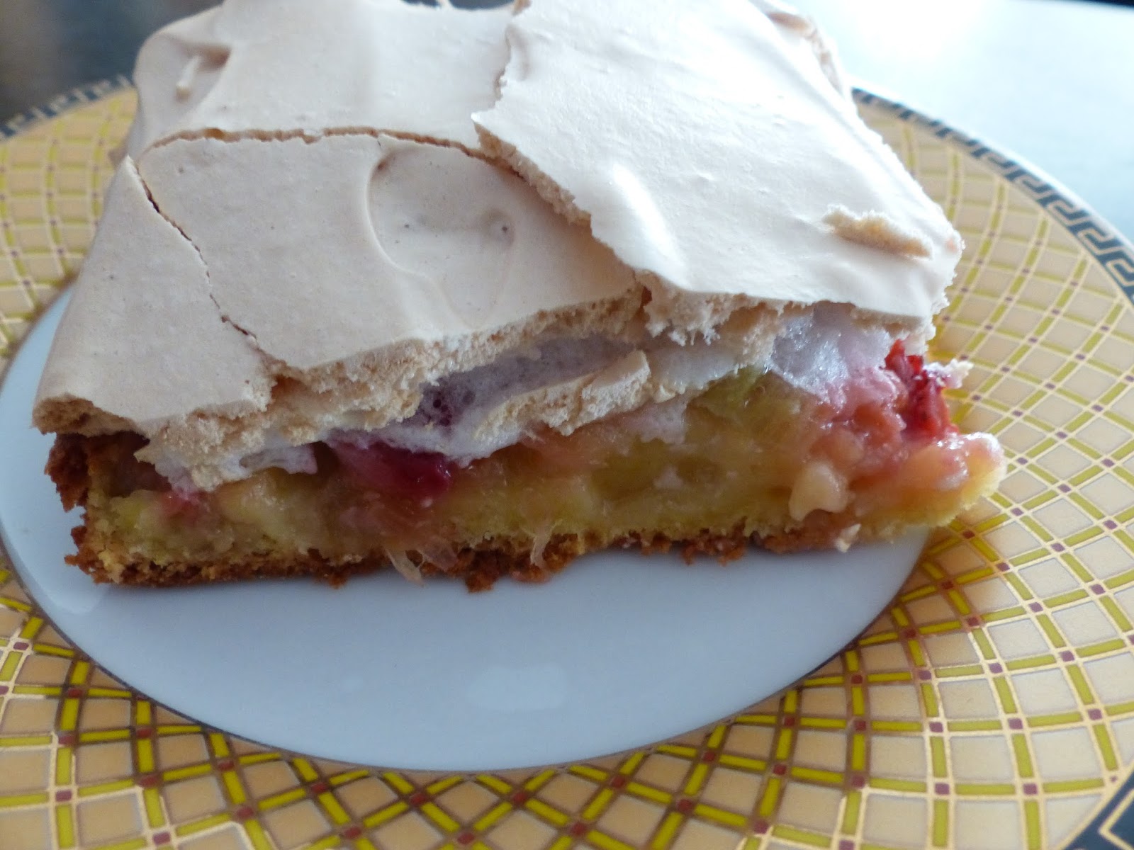 Rhabarber Erdbeer Kuchen Mit Baiser — Rezepte Suchen