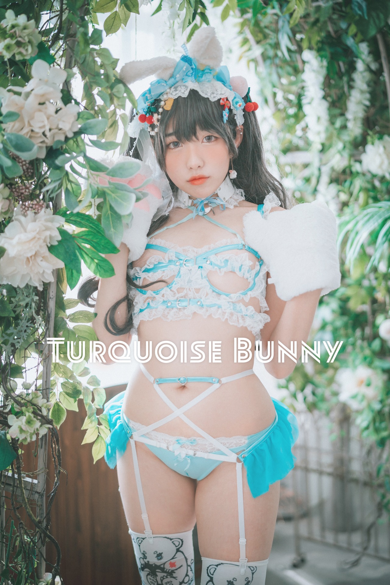 Sonson 손손, [DJAWA] Turquoise Bunny Set.01