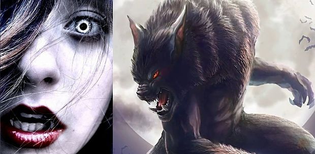 El Espejo Gótico: El origen de la enemistad entre Vampiros y Hombres Lobo