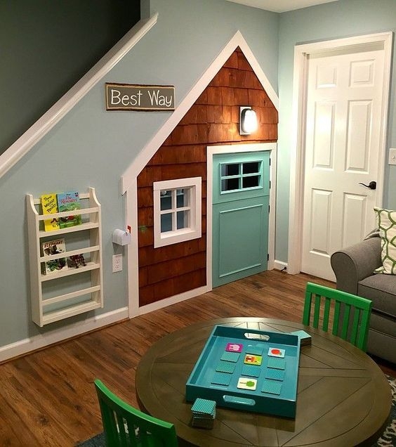 50 Best Playroom Ideas Under the Stairs ARA HOME