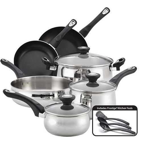 Black Friday Stainless Steel Pots And Pans Kohl's Black Friday 2015: Faberware Stainless Steel Cookware Set $30.24