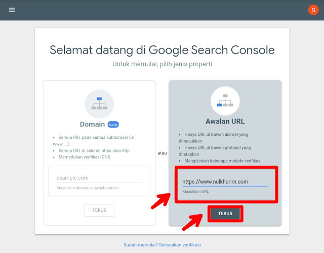 Cara Mudah Mendaftarkan Google Webmaster Tools Cara Mudah Mendaftarkan Google Webmaster Tools