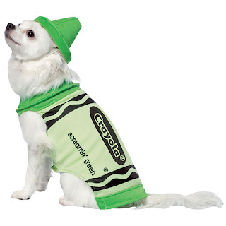 Crayon costume for Dogs