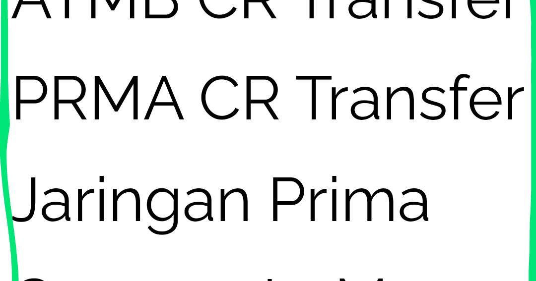 Istilah Kode pada Mutasi Buku Tabungan dan mobile Banking