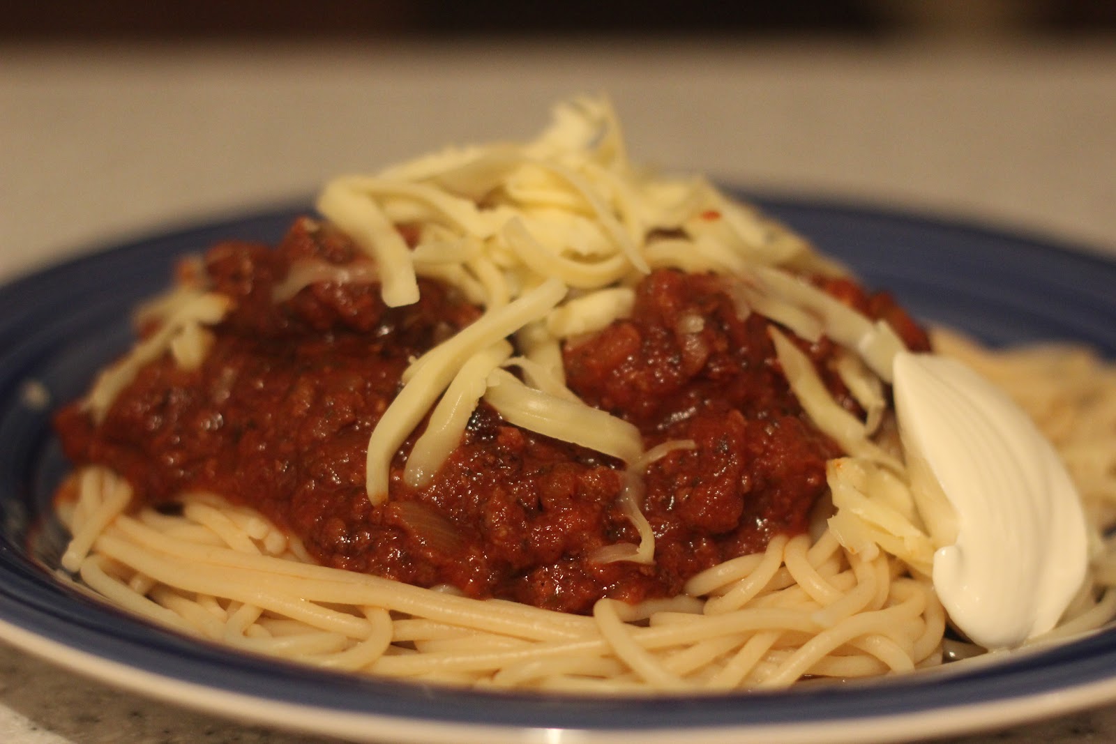 Following Moonshadows Spaghetti Bolognaise sauce Slow cooker style D