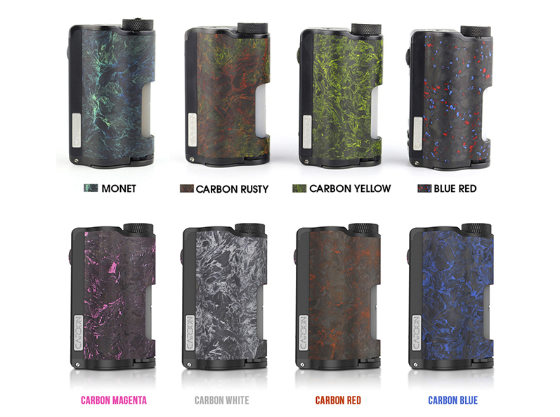 Topside Dual Carbon is the world's first top fill squonker mod
