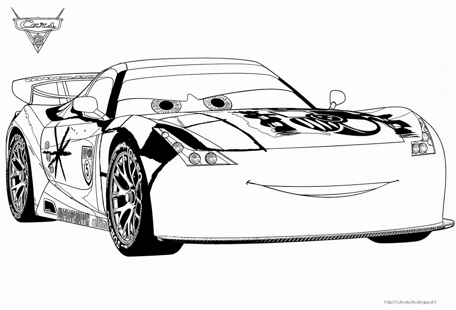 Coloring Pages Cars Games Pics Photos Free Disney Disegni Da