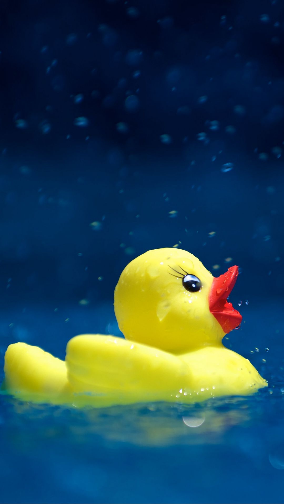 Wallpaper Yellow Duck Toy