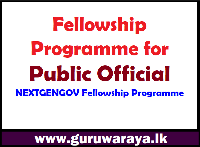 Fellowship Programme for Public Official 