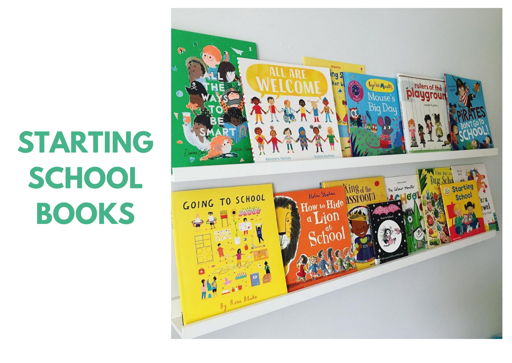 Seven Super Books for Starting School